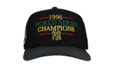 9FIFTY New York Yankees 1996 World Series A Frame Snapback Hat "Black / Graphite" NE239