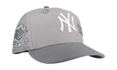59FIFTY New York Yankees 2000 World Series Fitted Hat "Cool Grey" NE265