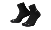 Jordan Everyday Ankle Socks "Black / White - (3-Pack)" DX9655 010