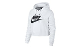 Sportswear Rally Cropped Hoodie WMNS"White" AQ9965 100