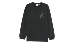 Sticky Hands LS Tee "Vintage Black" G6SU-T108-BLK