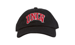 NCAA Terry Cloth Strapback Cap "UNLV Rebels - Black" HLUX4525 LVEYYPPPBLCK