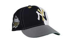 59FIFTY New York Yankees 1999 World Series Split Panel Fitted Hat "Black / White / Grey" NE256