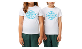 Cotton Jersey Planet Print T-shirt GS "White" TJ1154 001