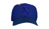59FIFTY Seattle Mariners 20th Anniversary Fitted Hat "Blueberry Metallic" NE370