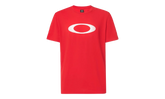 O-Bold Ellipse T-Shirt "Red Line / White" 457132 9AX