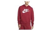 Sportswear Club Fleece Hoodie "University Red / White" BV2973 657