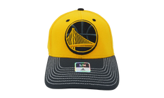 NBA GOLDEN STATE WARRIORS STRUCTURED FITTED CAP "Yellow / Black" M751Z MTC DWARRI