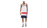 Quillan Graphic Tank Top "White / Peacoat" LM015758 100