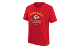 Chiefs Super Bowl Lix Authentic T-Shirt GS "Red" 9Z1B7NFPQER9CH