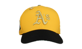 59FIFTY Oakland Athletics 1989 World Series Fitted Hat "Yellow / Gold" NE346