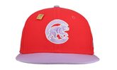 59FIFTY Chicago Cubs Two-Tone Color Pack Red Cap Fitted Hat "Red / Grey" 123451296494