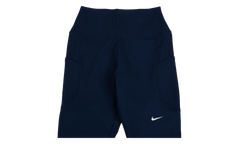 One High-Waisted 7/8 Leggings with Pockets WMNS "Midnight Navy / White" FN3241 413