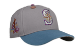 59FIFTY Seattle Mariners "The Kid" Ken Griffey Jr. Fitted Hat "Grey / Blue Metallic" NE426