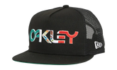 Sublimated Flag Snapback Hat "Blackout" 912005LDS 02E