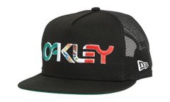 Sublimated Flag Snapback Hat "Blackout" 912005LDS 02E