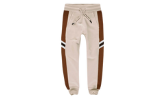 Jordan Color Block Stripes Sweatpants TD "Beige" 8337K Desert