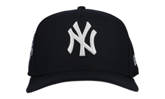 9FIFTY New York Yankees 2000 Team Color A Frame Snapback Hat "Black (Grey Brim)" NE480
