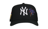 9FIFTY New York Yankees Firework USA A Frame Snapback Hat "Black" NE283