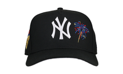 9FIFTY New York Yankees Firework USA A Frame Snapback Hat "Black" NE283