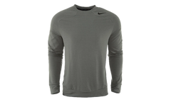 Dri-fit Touch Fleece Long Sleeve T-Shirt "Tumbled Grey / Black" 645072 054