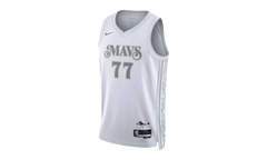 NBA DALLAS MAVERICKS CITY EDITION JERSEY GS "77 DONCIC - White" 9Z2B7BU8P24 MAVL