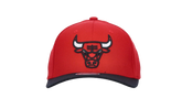 NBA Team 2 Tone 2.0 Stretch Snapback Cap "Chicago Bulls - Red / Black" HHSS3265 CBUYYPPPRDBK
