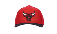 NBA Team 2 Tone 2.0 Stretch Snapback Cap "Chicago Bulls - Red / Black" HHSS3265 CBUYYPPPRDBK