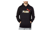 Essential+ Big Logo Fleece Hoodie "Cotton Black / Gold" 846849 90