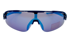 Flyfree Shield Team Sunglasses "Midnight Navy / Road Blue Mirror" IF1107X 410