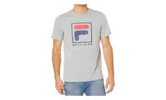Heritage F Box Logo T-Shirt "Heather Grey" LM913787 073