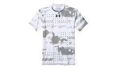 Freedom Camo Short Sleeve Compression Shirt "White / Black" 1260445 100