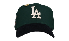 59FIFTY Los Angeles Dodgers 40th Anniversary Fitted Hat "Green / Navy - Corduroy Visor" NE144
