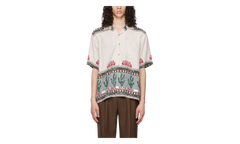 Media Naranja Open Collar Shirts "Beige" 963547