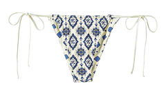 Tova Baroque Tile Tie Bottom "White" KITH53