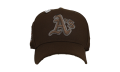 59FIFTY Oakland Athletics 1989 World Series Fitted Hat "Walnut / Copper" NE344
