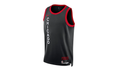 NBA City Swingman Jersey "2023-24 Chicago Bulls - Black" DX8527 010