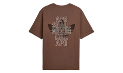 Ape SS Tee "Bape - Brown" KF4915