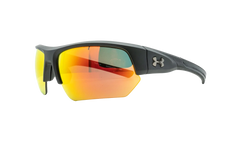 Big Shot Sunglasses "Beta Red Mirror - Satin Black" 8600085 010153