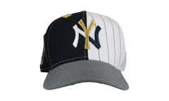 59FIFTY New York Yankees 1999 World Series Split Panel Fitted Hat "Black / White / Grey" NE256