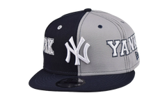 9FIFTY New York Yankees Team Split Snapback "Navy / Grey" 60296597