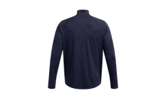 Long Sleeve Tech Textured 1/2 Zip High Neck "Midnight Navy / Black" 1382797 410