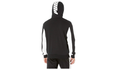 Rebel Hooded Track Jacket "Cotton Black" 854200 01