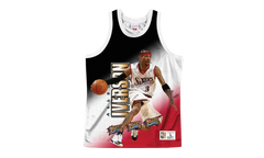 NBA Behind The Back Jersey "Philadelphia 76ers Allen Iverson" MSTKMI19002 P76WHITAIV