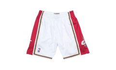 NBA Swingman Home Shorts "2003-04 Cleveland Cavaliers - White" SMSHGS18225 CCAWHIT03