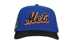 9FIFTY New York Mets 1969 World Series A Frame Snapback Hat "Royal Blue / Black" NE179