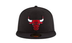 59Fifty NBA Chicago Bulls Alternate Fitted Hat "Black" 70343294
