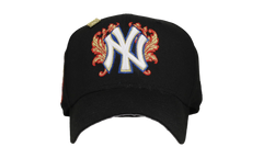 59FIFTY New York Yankees 1949 World Series Fitted Hat "Black Flames" NE225