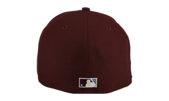 59FIFTY Montreal Expos Olympic Stadium Fitted Hat "Plum / Ice" NE170