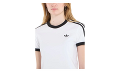 Originals 3-Stripes Slim Tee WMNS "White / Black" KD3683